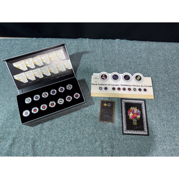 Floral Emblems of Canada Collector Coins
