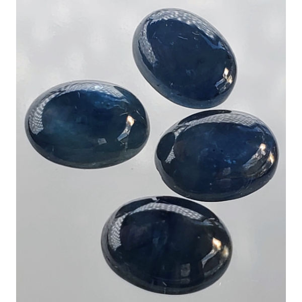 Blue Sapphire Set (9 ct total, 8×6×4.2 mm)