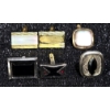 Image 2 : Collection of Various Jewelry - Necklace Chains, Cufflinks, Earrings and Watches