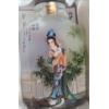 Image 2 : Artist: Zhao Zhi Yun "Chang-e Flying to the Moon" Wang Xisan Ji School Reverse Painting Snuff Bottle