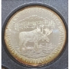 Image 2 : 1985 Canadian Proof Set- Moose Silver Dollar 50% 23.33 Grams