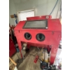 Image 1 : industrial style shop sandblasting system. Everything included model SBC 420  110 V 12 Amps In Amaz