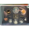 Image 2 : 1998 Canadian RCMP Proof Set 56.955g 92.5% Silver, 24k Gold Plating