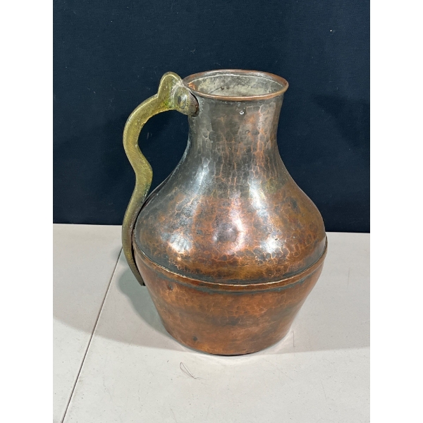 Antique Brass Water Pitcher