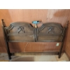Image 7 : Vintage Bedroom Set with Mirror, Nightstand, Headboard & Bed Frame