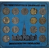 Image 2 : Canadian Coin Lot: 1970 PM Commemorative Medallions & 2010 Colourized 25 Cent Sets