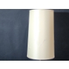 Image 5 : Mid-Century Modern White Glass and Chrome Accent Table Lamp - Tested