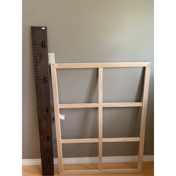 Decorative Ruler & Mounting Frame