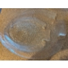 Image 2 : Decorative Table Accents - Fogged Glass Pumkin Serving Platters & More