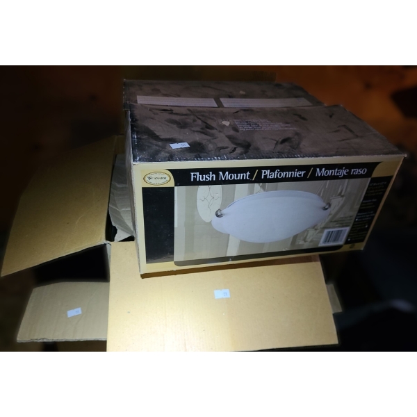 Flush Mount Ceiling Light Fixtures, Bazz Door Handles- Hallway and Privacy 