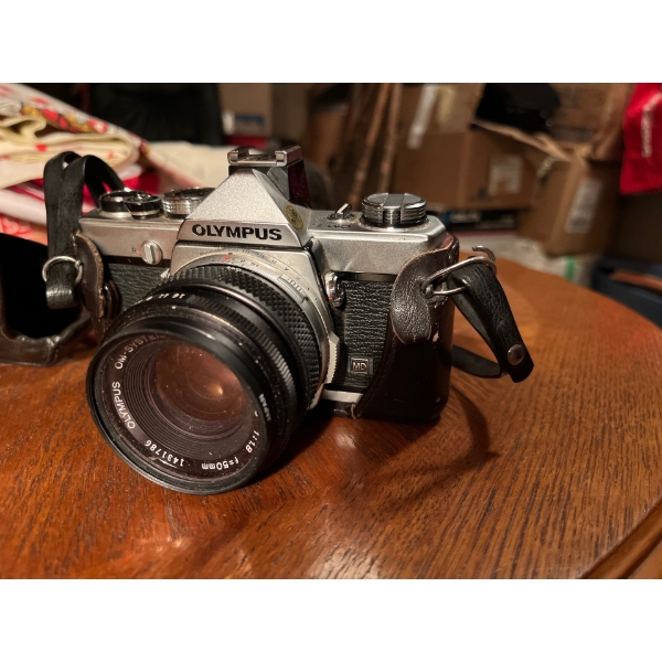 Olympus OM1 film camera in great shape with extra lens