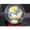 Image 5 : Wang Xisan Ji School Reverse Painting of Storks Crystal Globe