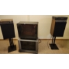 Image 1 : Sony CD Player CDP-M35, Zenith SE2593Y SDTV Set, VCR N831EC, Speakers, NEC Cassette Deck, Cabinet