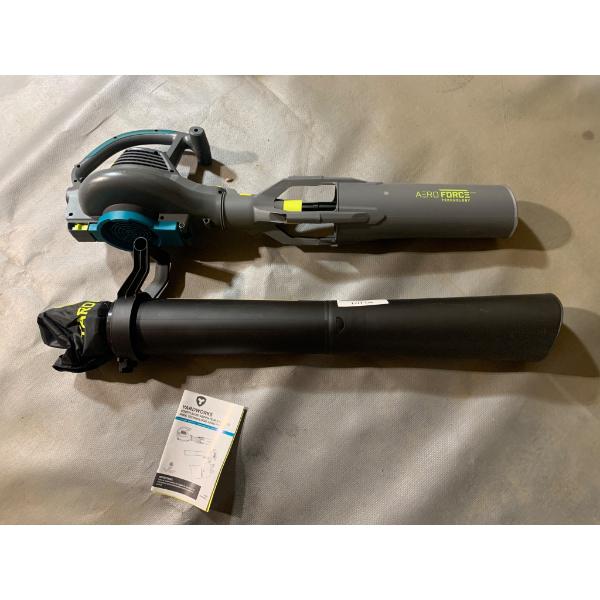 Yardworks AeroForce Electric Leaf Blower With User Manual