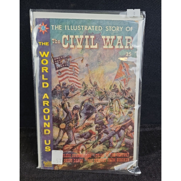 Classics Illustrated Publication- "The Civil War" Illustrated Story