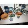 Collection Of Roseville Flower Pottery 