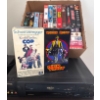 Image 1 : TOSHIBA Mo.M660 VHS Player w/ Assorted VHS Cassette Tapes 