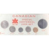 Image 1 : 1967 Uncirculated 80% Silver Coin Set 1.11 Troy Ounces