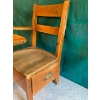 Image 2 : Oak Vintage Child Sized school desk 
