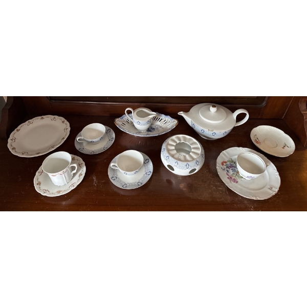China Collection - Tirschenreuth Bavaria, Konigl pr. Tettau Bavaria, 