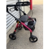 Image 5 : Medical Mobility Lot: Gemino Walker, Evolution Walker, Crutches, and Folding Walker