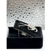 Image 2 : 1ct Round Moissanite with 40 Round Cubic Zirconia in Dual Halos in 925 Silver Pendant