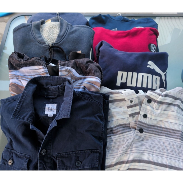 Men's Outerwear - Approx Size M - PUMA GAP Hollister & More