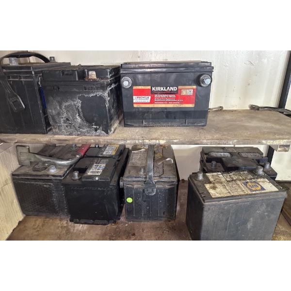 Miscellaneous Battery Collection, Unknown Condition, As Is 