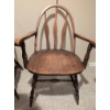 Image 3 : Wooden Bow-Back Windsor-Style Chairs With Spindle Design