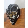 Image 1 : Itech Black Hockey Goalie Mask with Cage