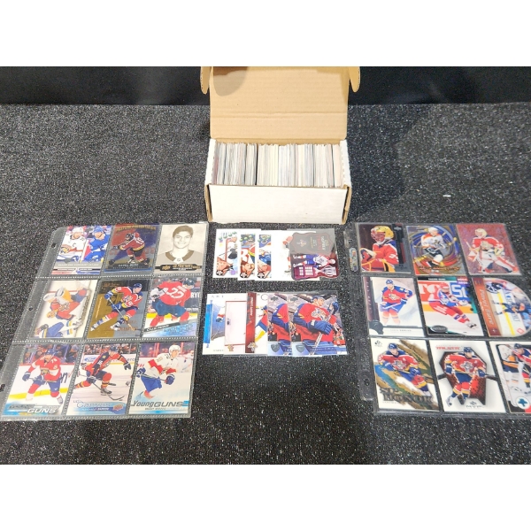 1 Box Of Florida Panthers 1993-2026 Era Hockey Cards With 2 Sleeves #2