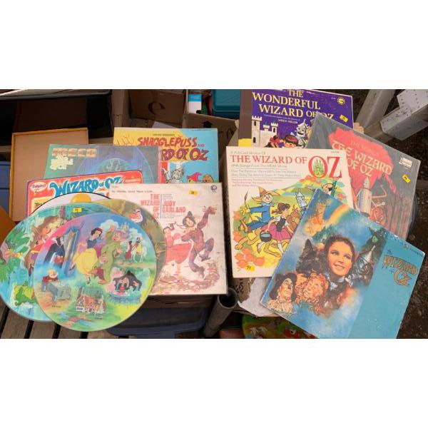 Juvenile Vinyl Collection Wizard of Oz & More