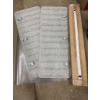 Image 3 : Felt Acoustic Panels with Mounting Hardware and LED Light Fixture