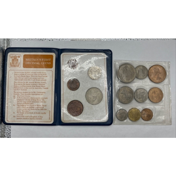 1968 Britains First Decimal Coins, 1953 Queen Elizabeth II First Appearance