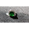 Image 6 : Rings (2 Unstamped, Silver Ring .925 Total Weight 9.5 G) Co-Op Hand Towel w/ Pins, Small Wooden Box 