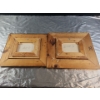 Image 14 : Wooden Ornate Carved Framed Original Signed Paintings x2 -(Measurements in Pics)