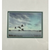 Image 2 : Pair of David Hunt Prints "December Snow" and unnamed 6Wx5H