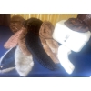 Image 1 : Assortment Of Fur Hats & Neck Pieces w/Travel Case Vintage & Hand made