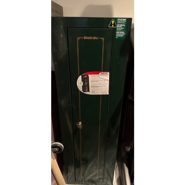 Stack On 10 Gun Heavy Gauge Steel Security Cabinet, 53In Tall 