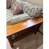 Image 2 : Beautiful Mission Style Oak Couch with Large Oak Sides, very well built in amazing condition with fl