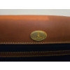 Image 8 : LLADRO Leather and Suede Structured Briefcase w/ Amiet Lock (Factory Setting 0000, w/ Instructions) 