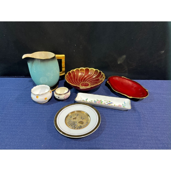 "Gold" Trimmed China