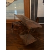 Image 5 : Pair of Airplane Prints w/ Copper Airplane Figure  (Largest is 23.5x20) 