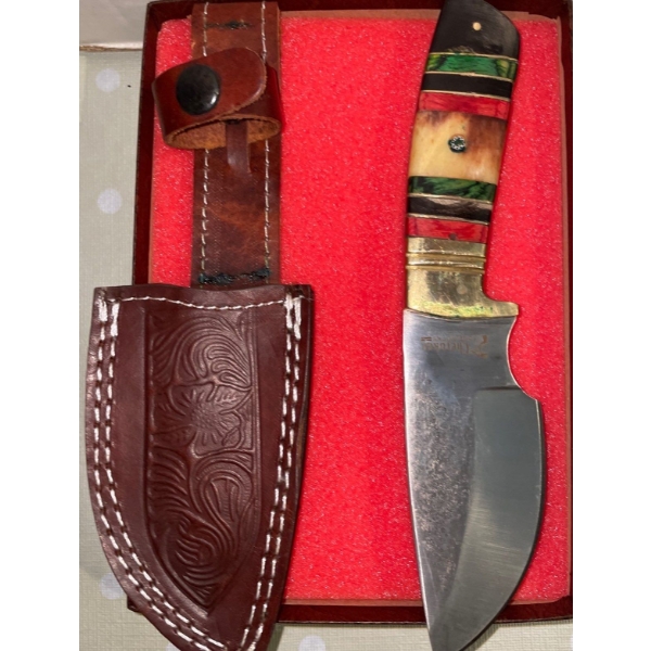 Cherokee Stone Works Knife w/ Case