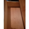 Image 3 : Bedroom Decor Set: Wooden Nightstand, Table Lamp, Alarm Clocks, and Trash Can