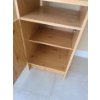 Image 3 : MDF Desk with Shelving 55 w, 56 h, 19 d