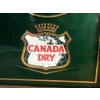 Image 3 : Framed Canada Dry Quartz Wall Clock with Wooden Border