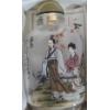Image 1 : Artist: Meng De Hao "Kong Zi" Wang Xisan Ji School Reverse Painting Snuff Bottle