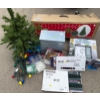 Image 1 : Christmas In July!!! Bundle of Christmas Necessities including Two Christmas Trees (1large 1small) 