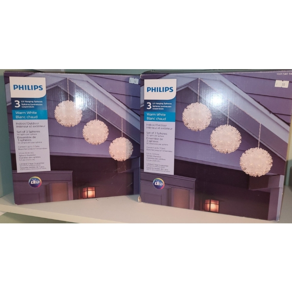 Philips LED Spheres 
